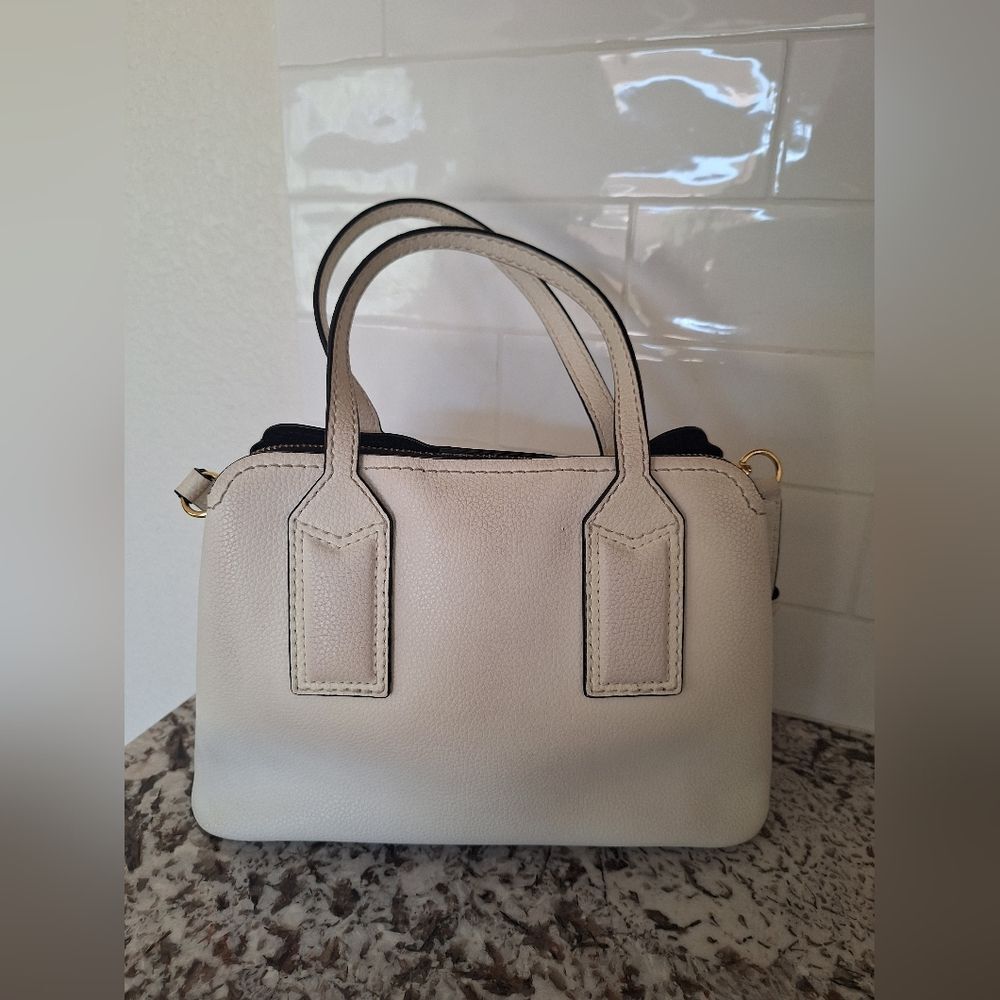 Marc Jacobs White leather tote crossbody bag - Picture 2 of 12